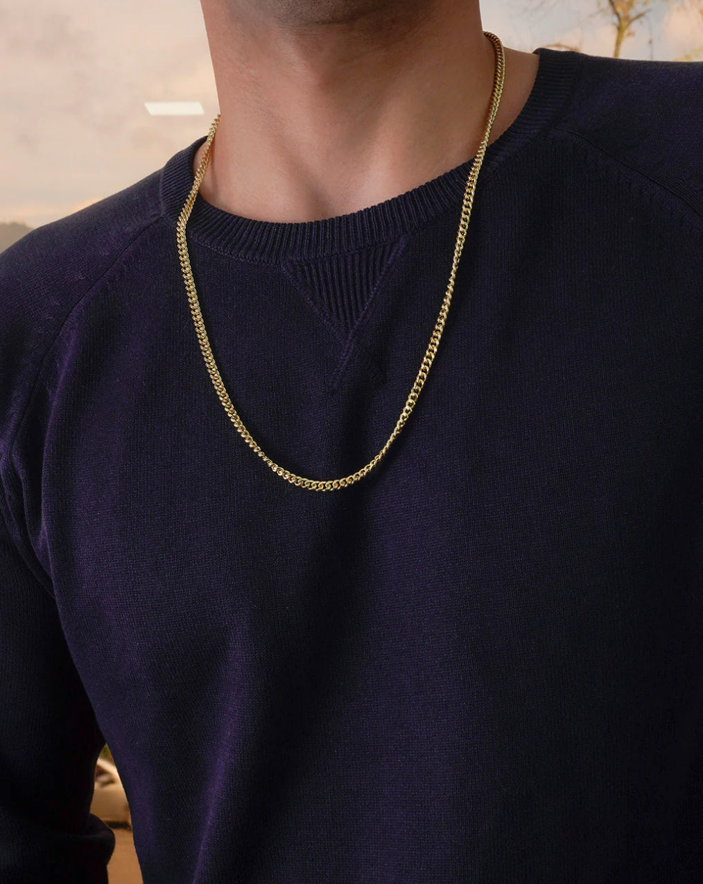 Cadena Cubana 5mm (65cm)