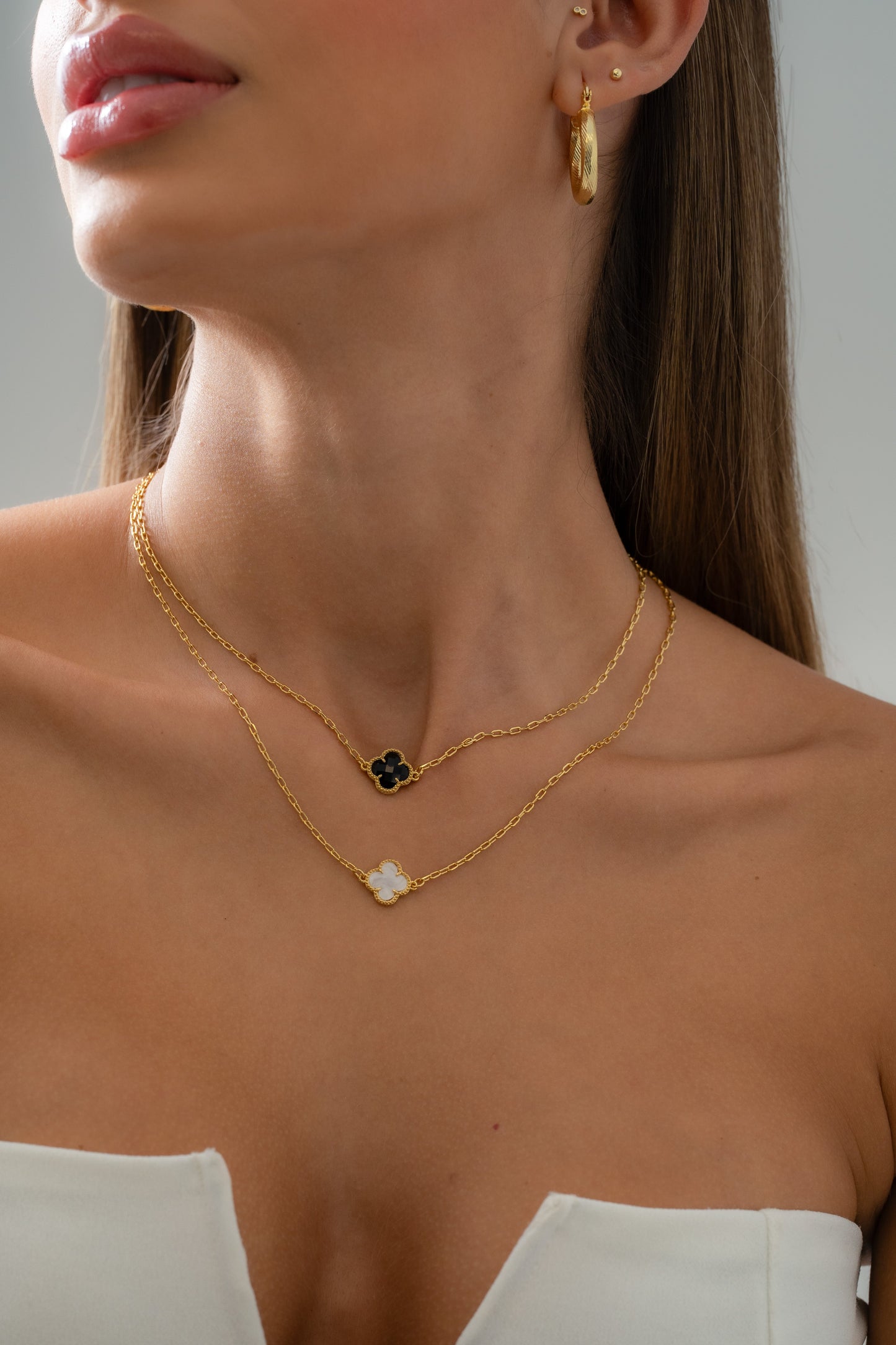 Gargantilla VC Negro 42cm + Extensor