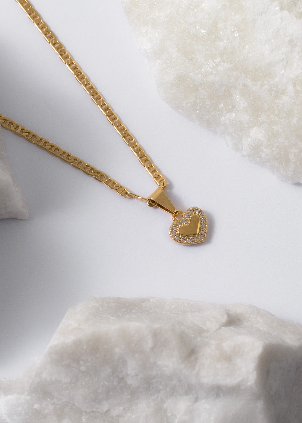 Cadena Escalera ( 45cms ) + Dije lovely