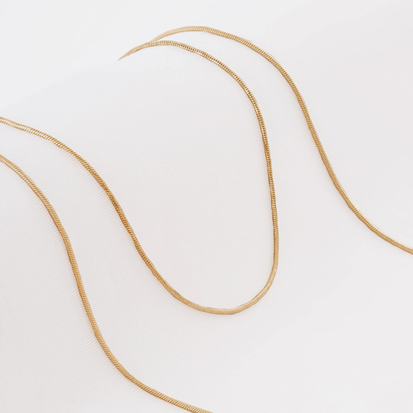 Cadena serpiente finita 45cm