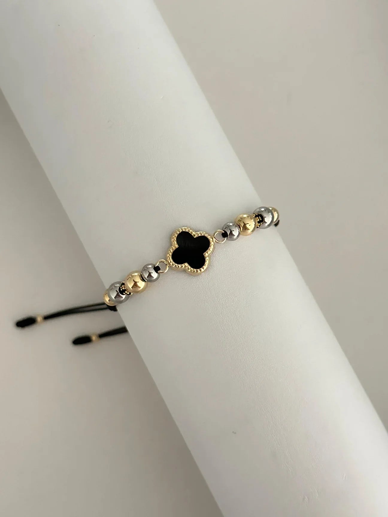 Pulsera Trébol dos oros