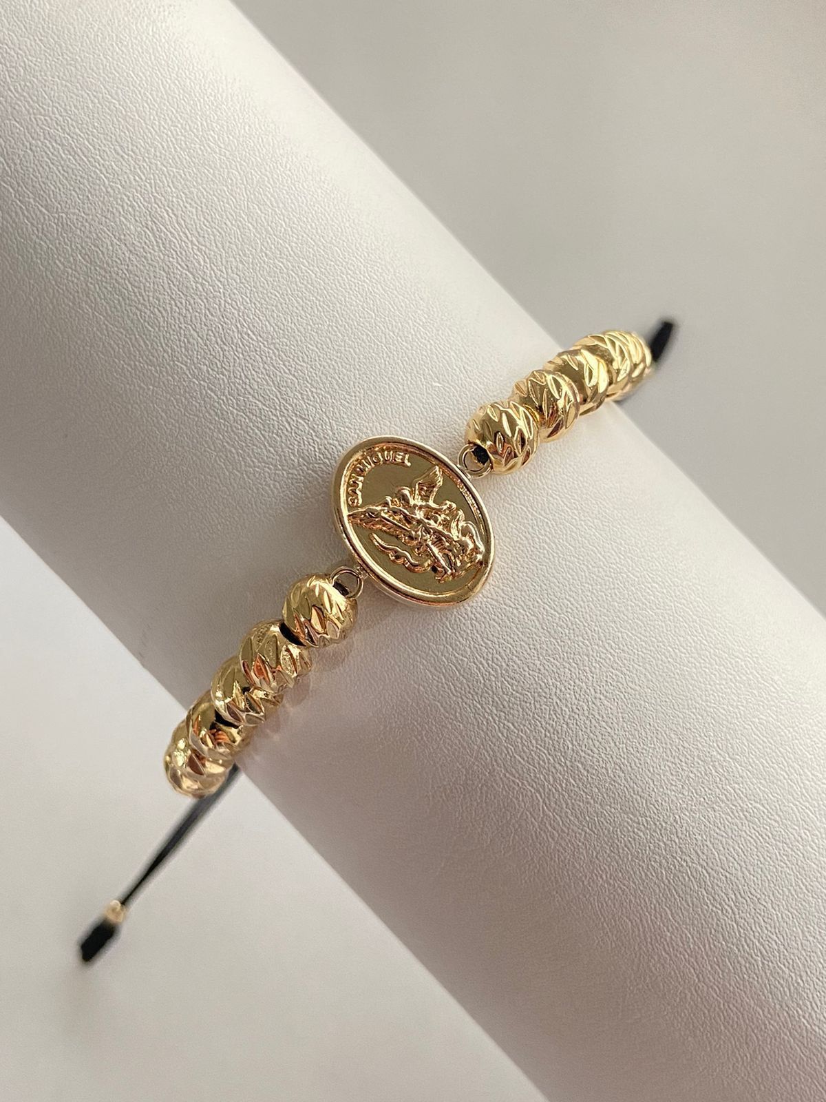 Pulsera San Miguel diamantado 6mm