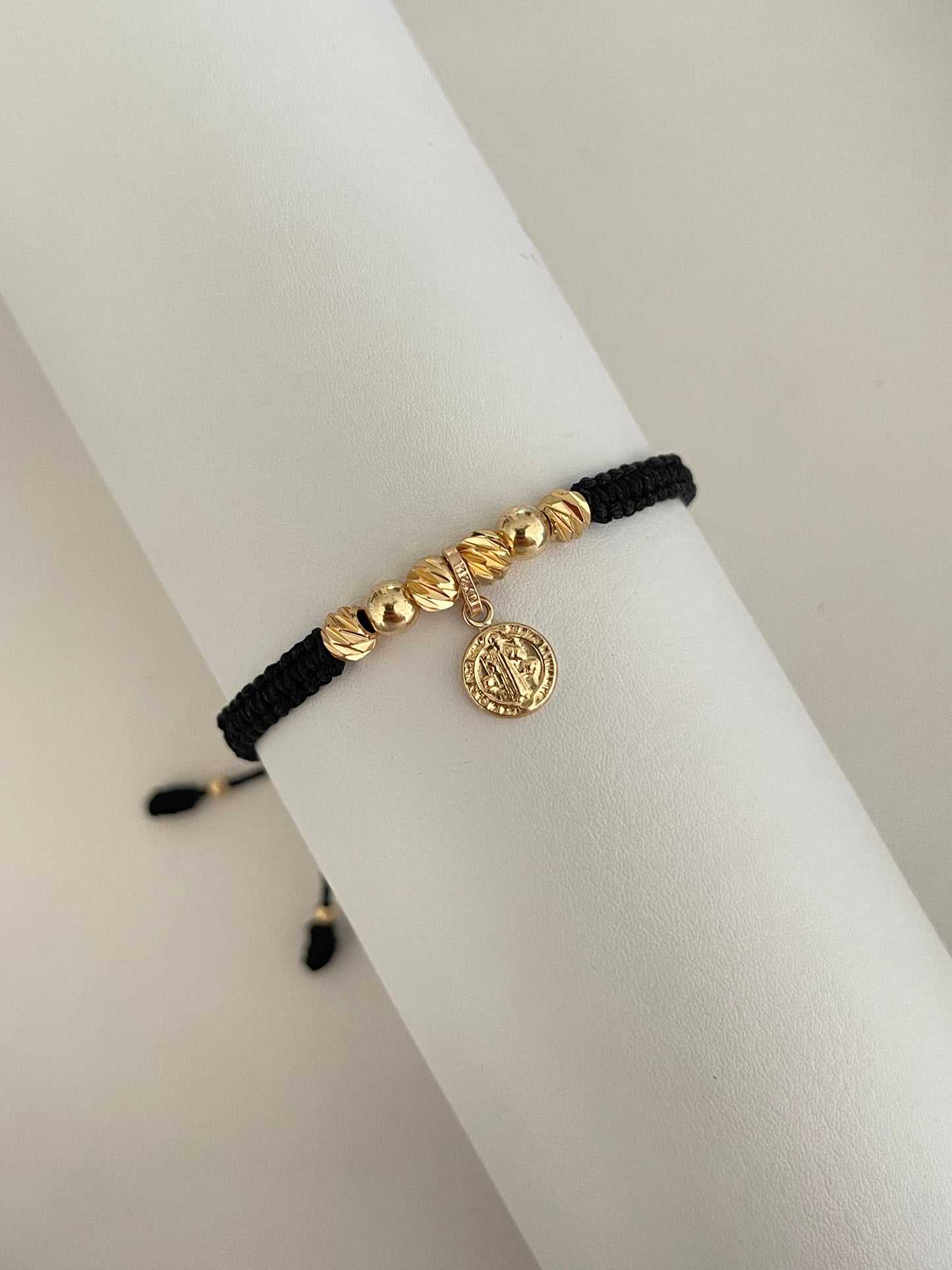 Pulsera diamantada san Benito exclusive (5mm)