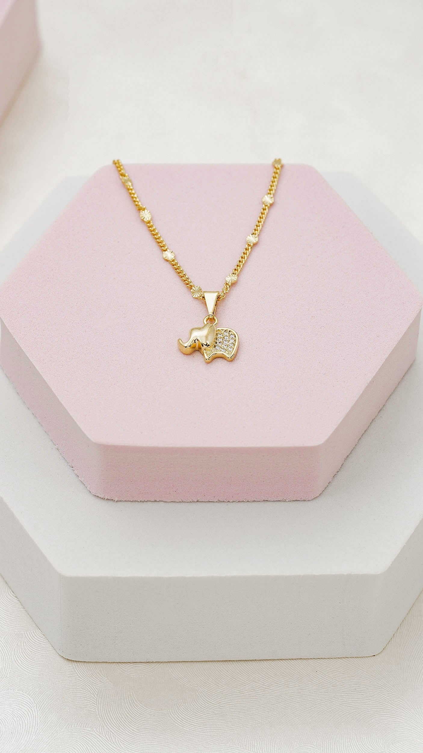 Cubana Sol 45 cm + Dije elefante con circonias