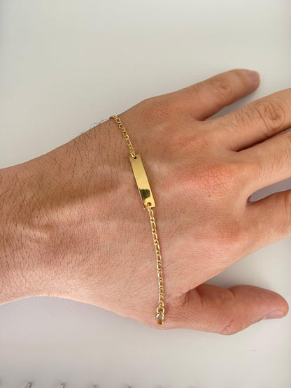 esclava bebe 1x1 placa cuadrada 15cm