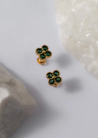 Arete clover motif verde