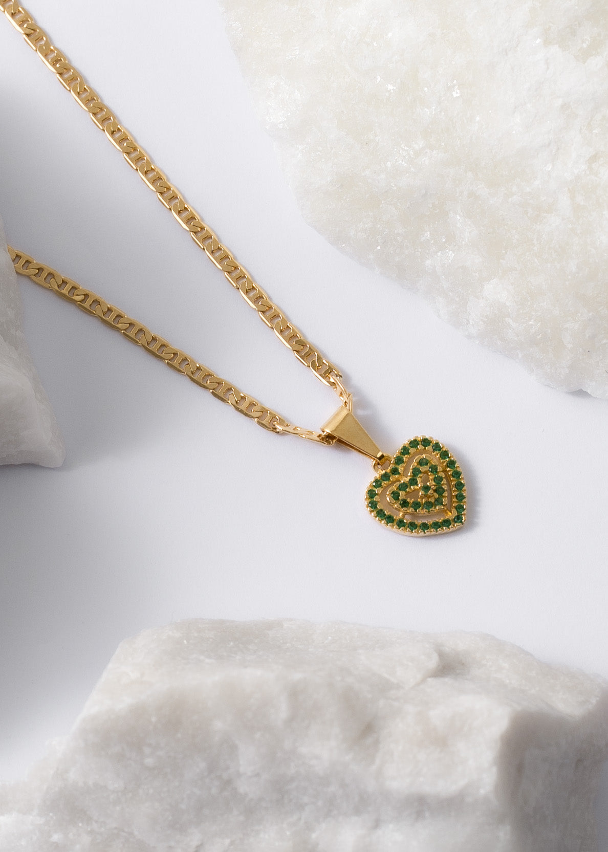 Cadena Escalera ( 45cms ) + Dije Eternal Love