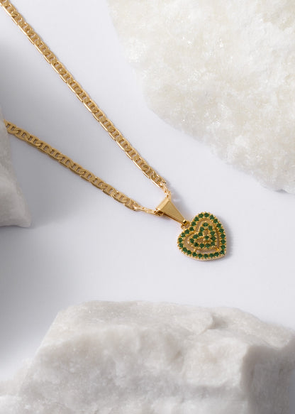 Cadena Escalera ( 45cms ) + Dije Eternal Love