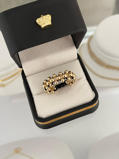 Anillo Entrelazado 3mm y 4mm