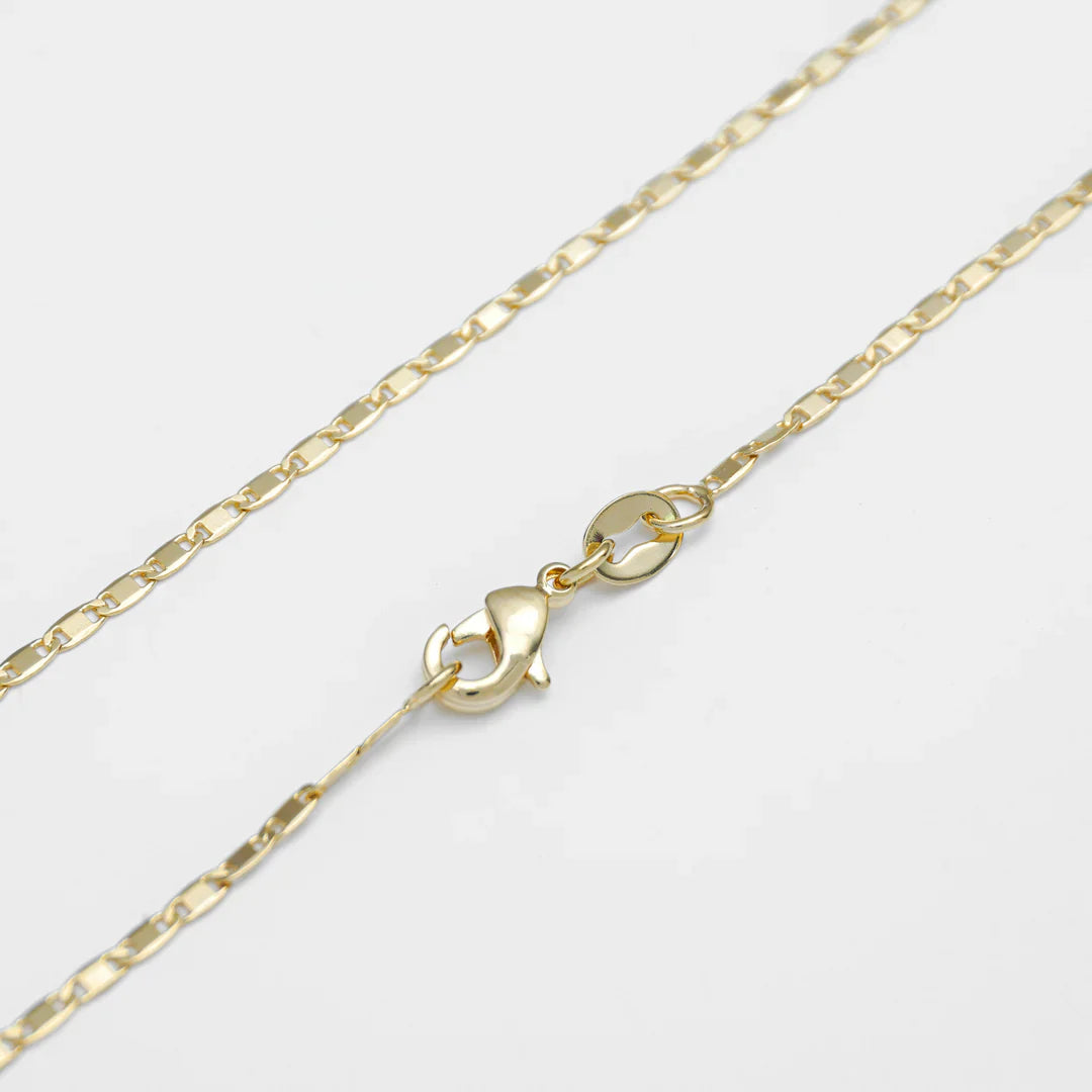 Cadena Escalera Plana Lisa (45cm)