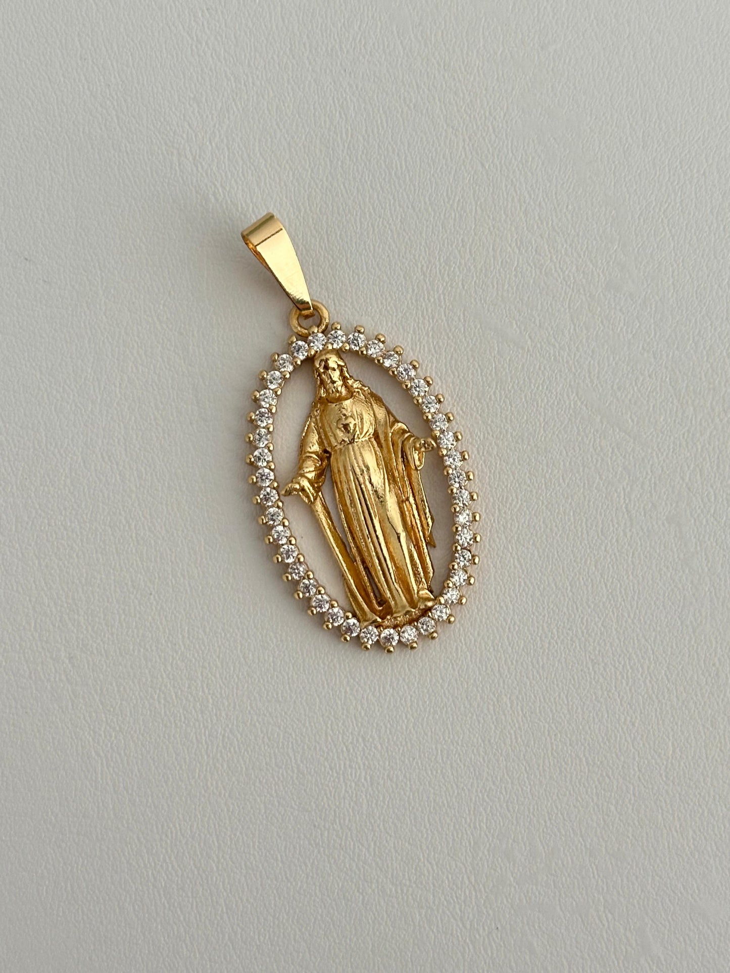Dije Jesucristo circonias exclusive 4cms