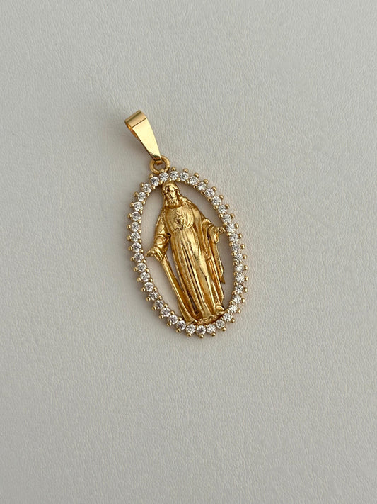 Dije Jesucristo circonias exclusive 4cms