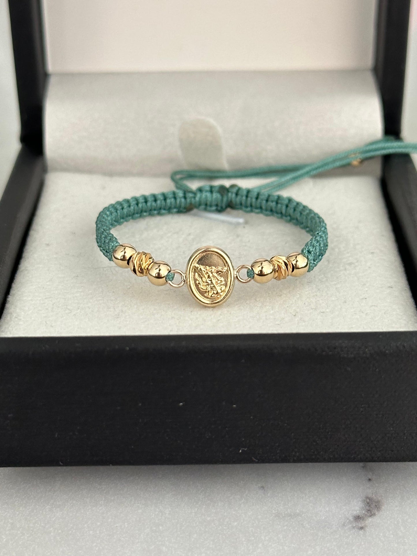 Pulsera de bebé san Miguel (4mm)