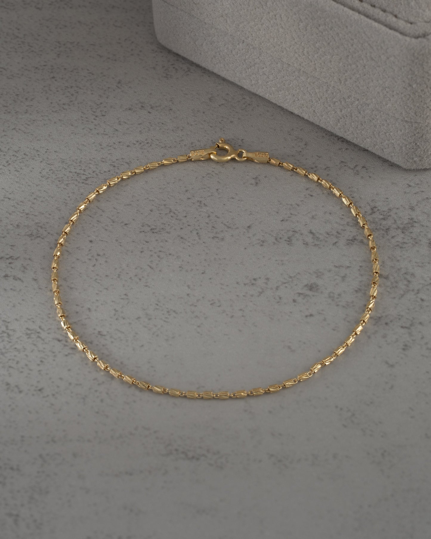 Pulsera tube gold IT 19.5cms