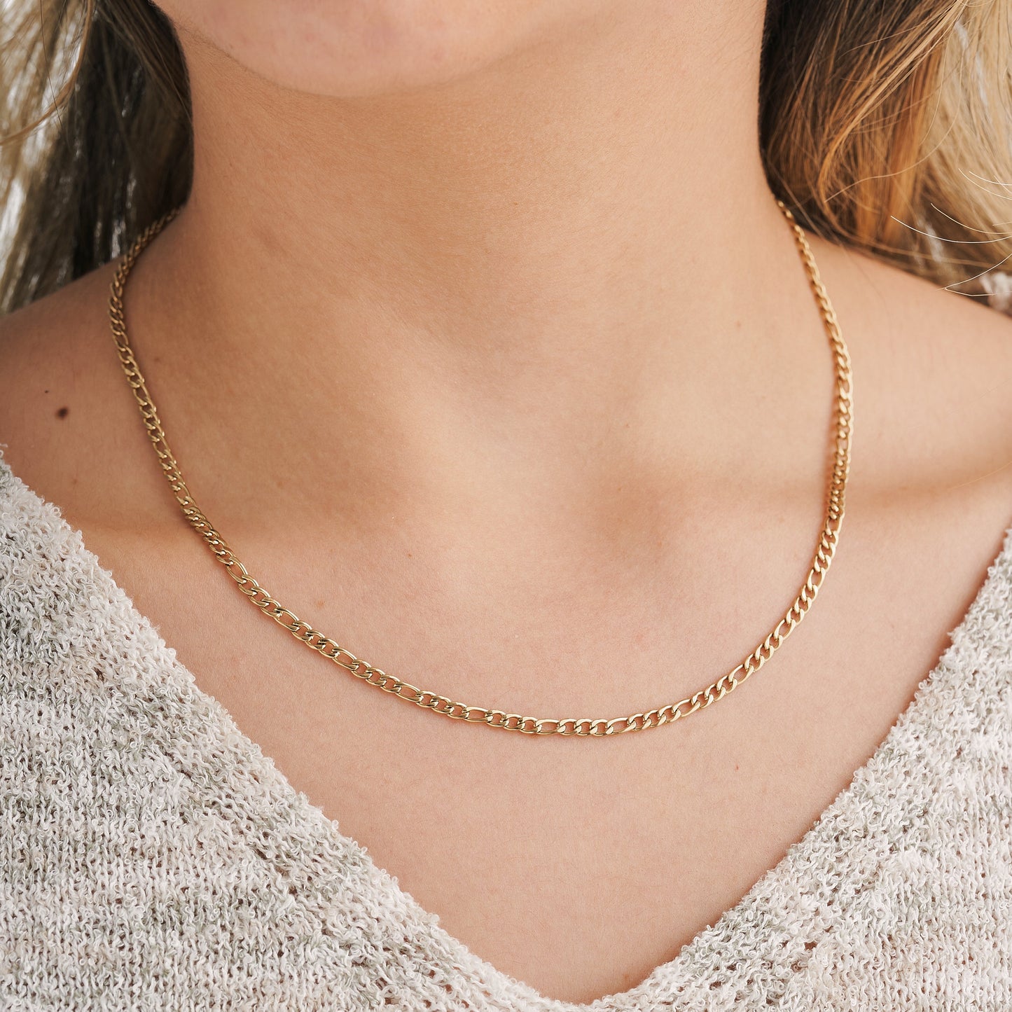 Cadena Carter 2mm Alta Gama ( 45cms )