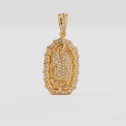 Dije medalla de Guadalupe