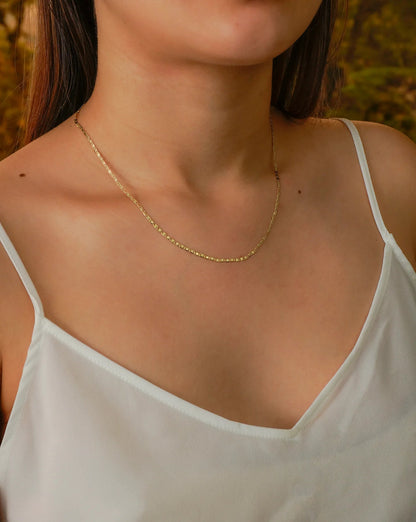 Cadena Escalera Plana Lisa (45cm)