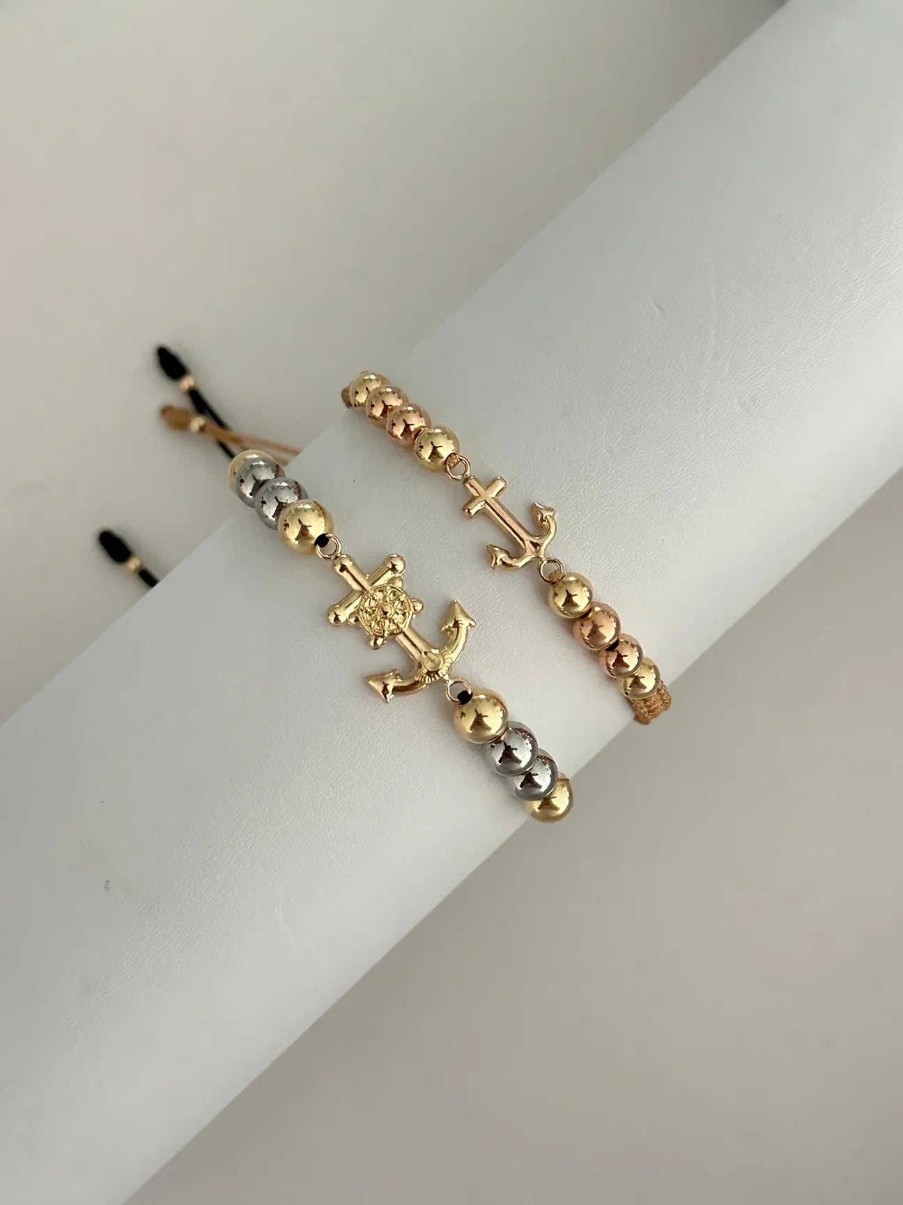 Pulseras Pareja Ancla