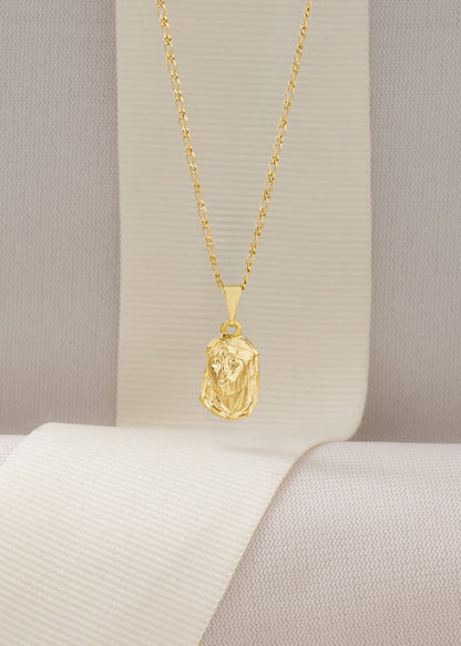 Dije Rostro Mediano Tallado