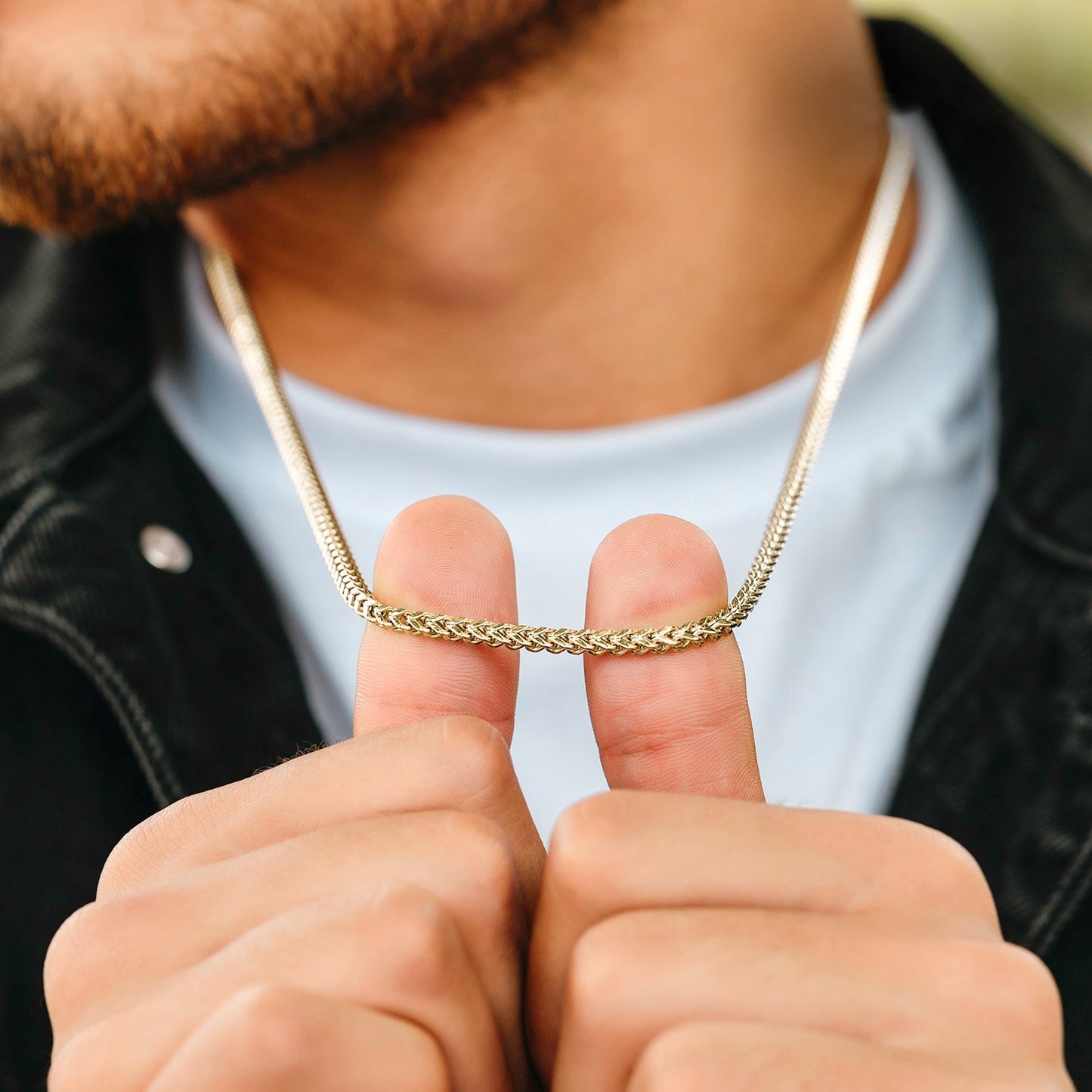 Cadena Franco 2mm Alta Gama ( 65cms )