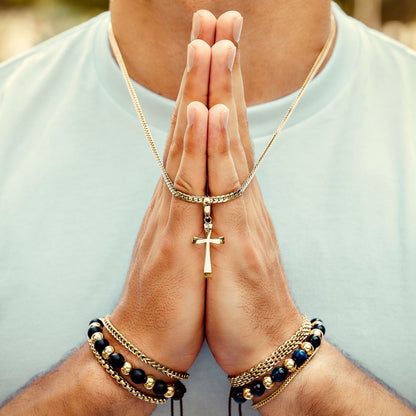 Dije Cruz Lisa mediana alta gama