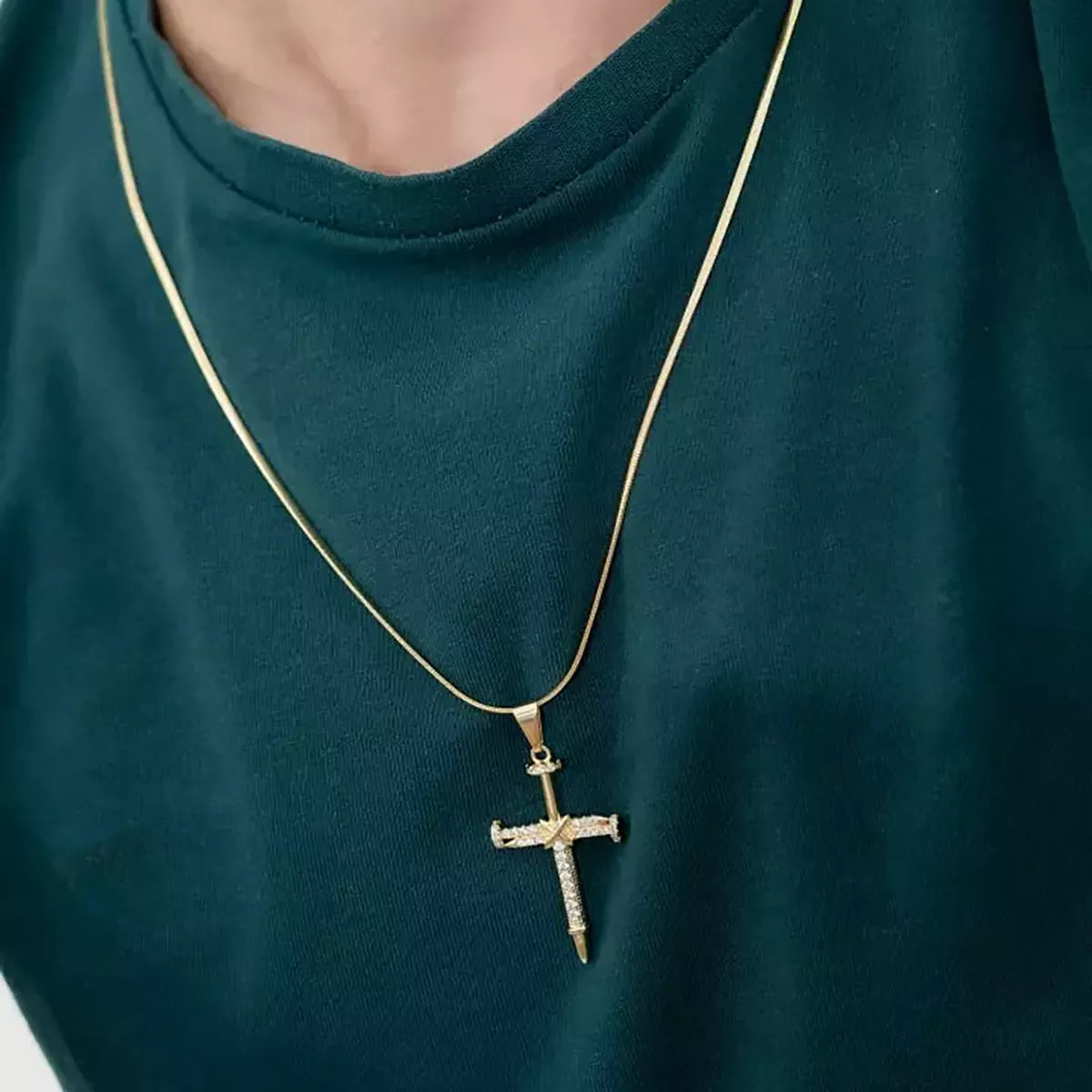 Cadena serpiente plana delg 1mm 65cm