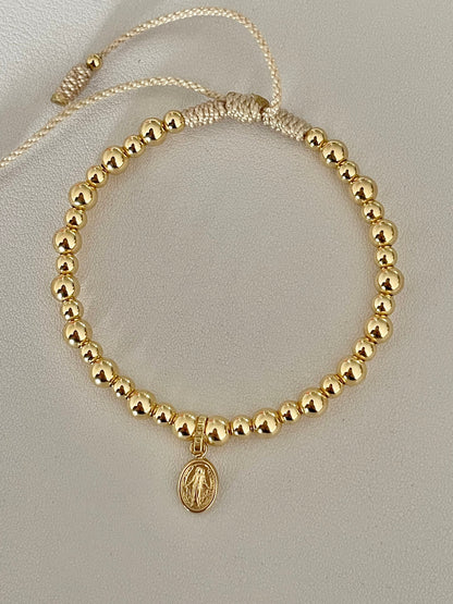 Pulsera virgen milagrosa. N° de Balin: #4, #5