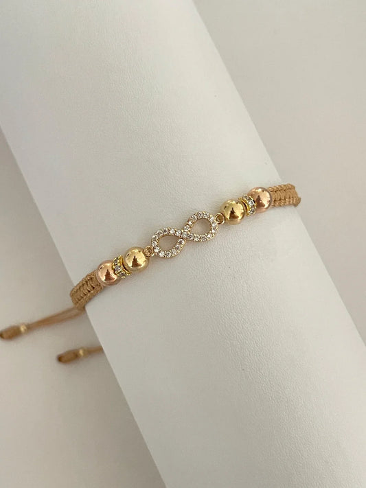 Pulsera Infinito Circonia