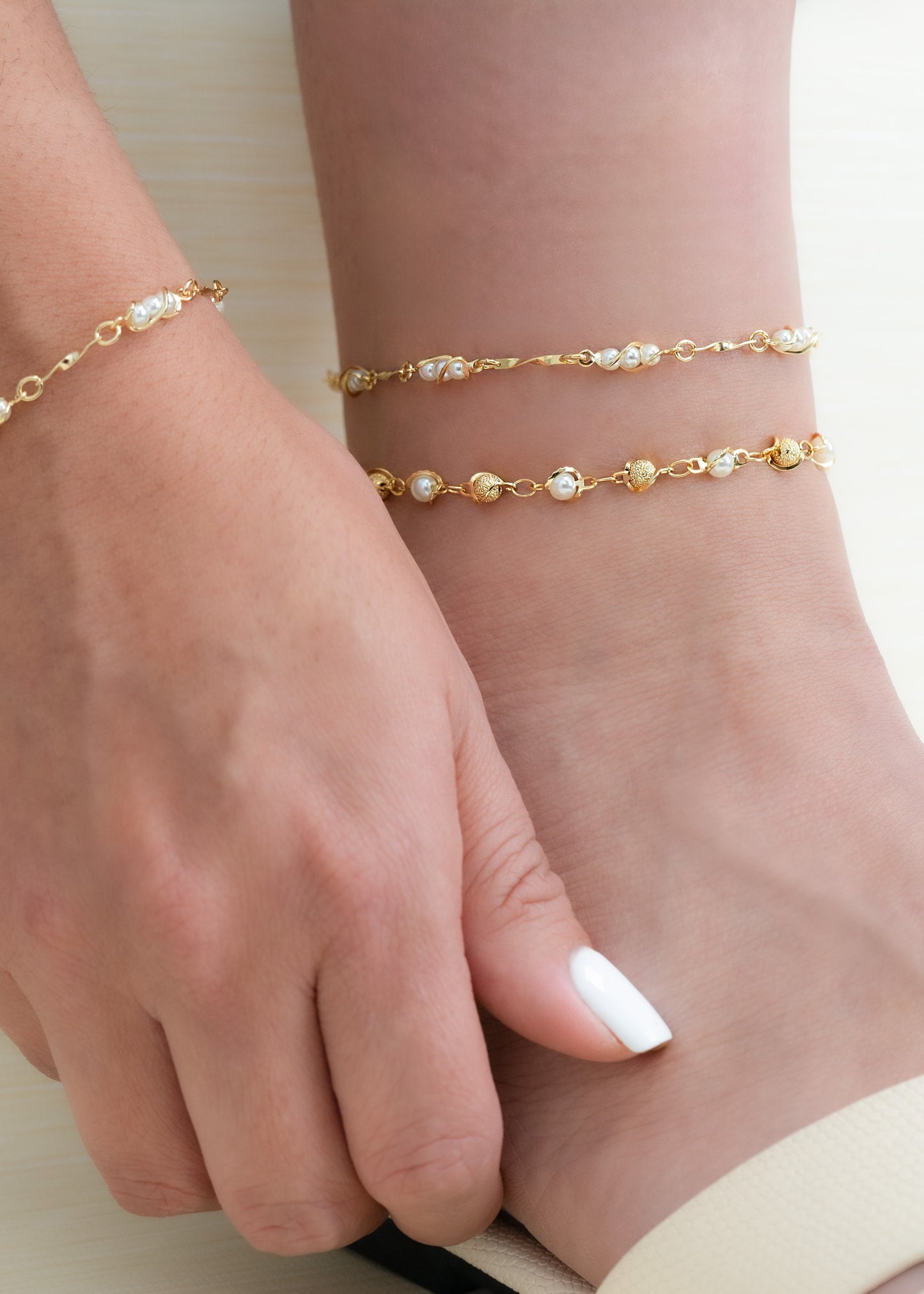 Tobillera romántic 23cm + extensor