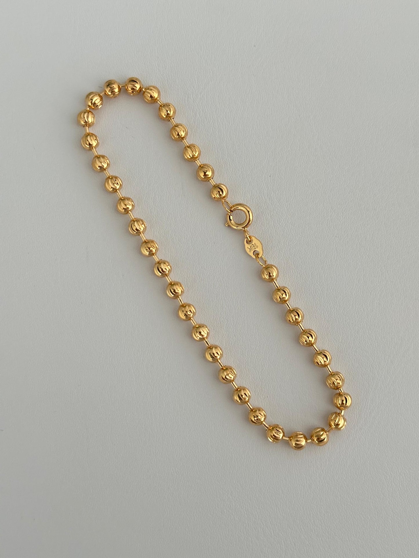 Pulsera militar díamantada 4mm 21cm exclusive