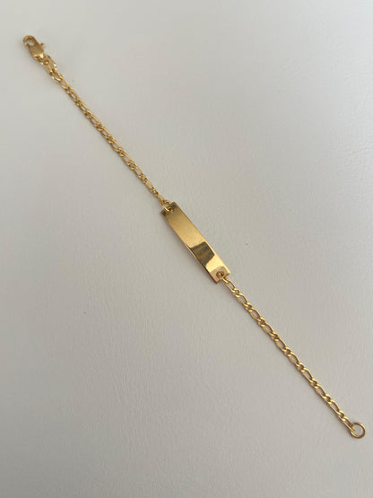 esclava bebe 1x1 placa cuadrada 15cm