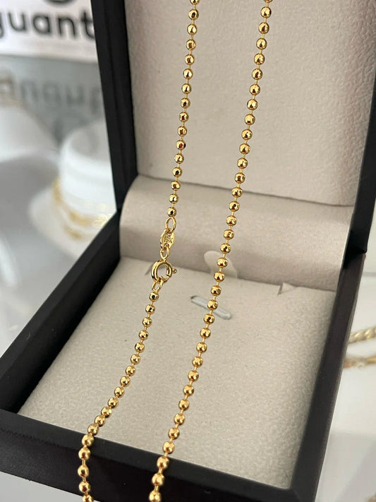 Cadena Militar Diamantada 2mm (65cm)