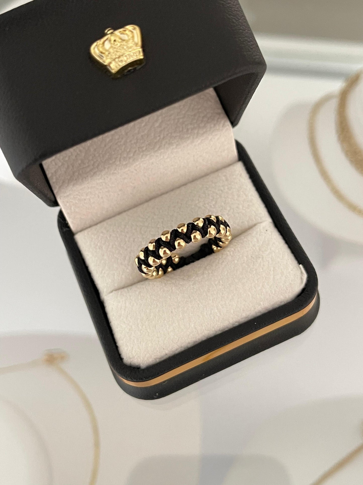 Anillo entrelazado 3mm