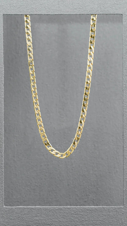 Cadena Cubana Semigruesa 5mm (65cm)