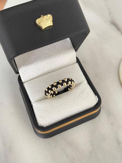 Anillo entrelazado 3mm