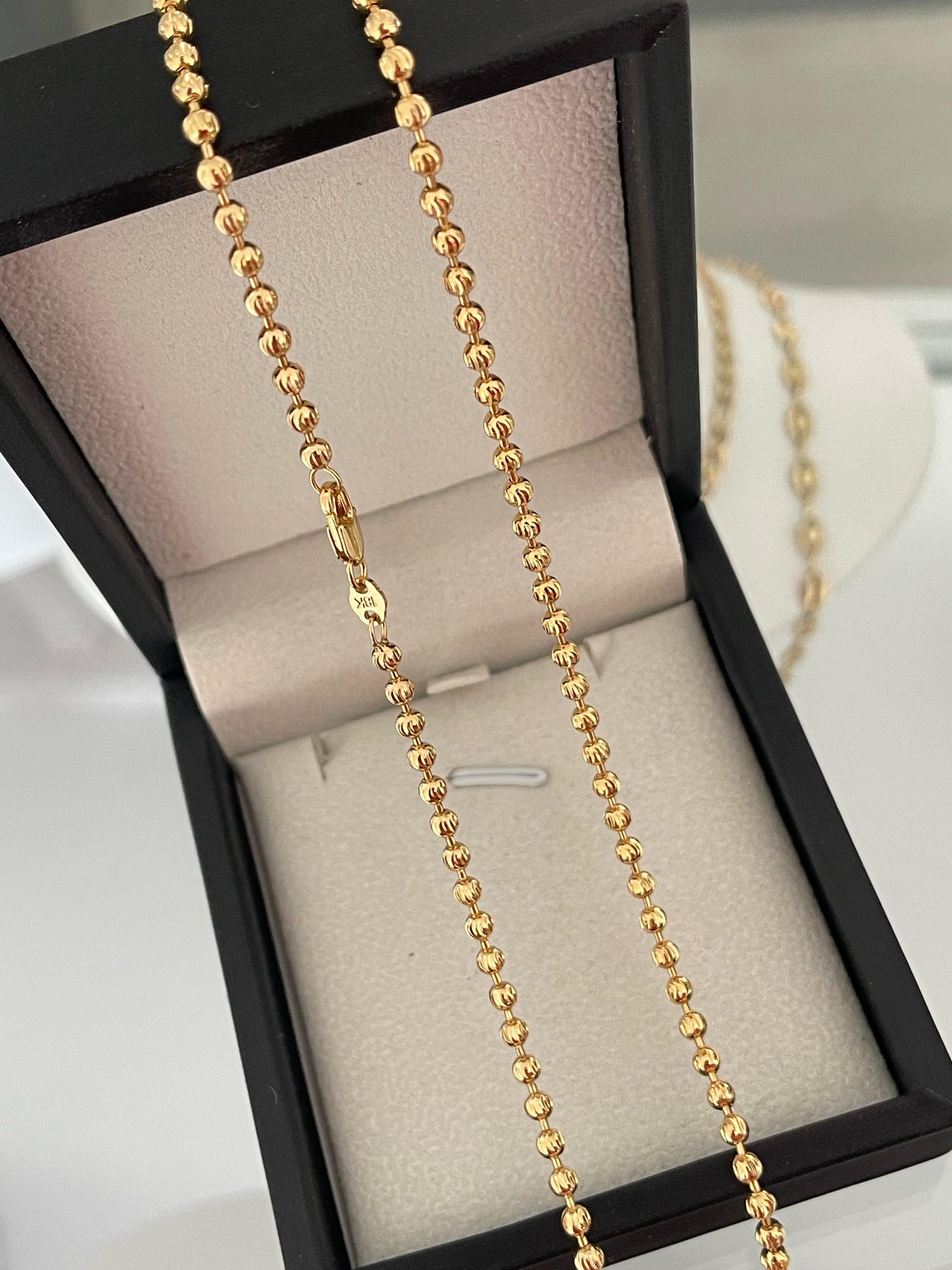 Cadena militar diamantada 3mm exclusive (60cm)