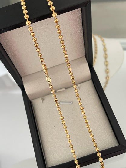 Cadena militar diamantada 3mm exclusive (60cm)