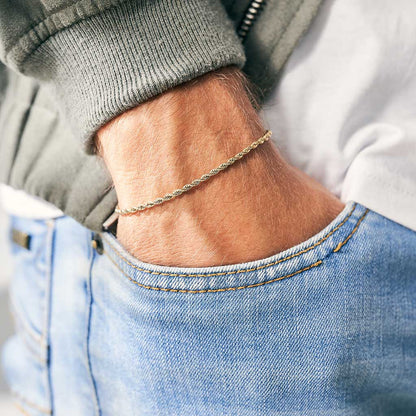 Esclava Tejido Lazo 2mm Alta Gama