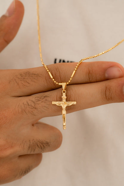 Cadena Canutillo Militar (65cm ) + Dije Madero Pequeño