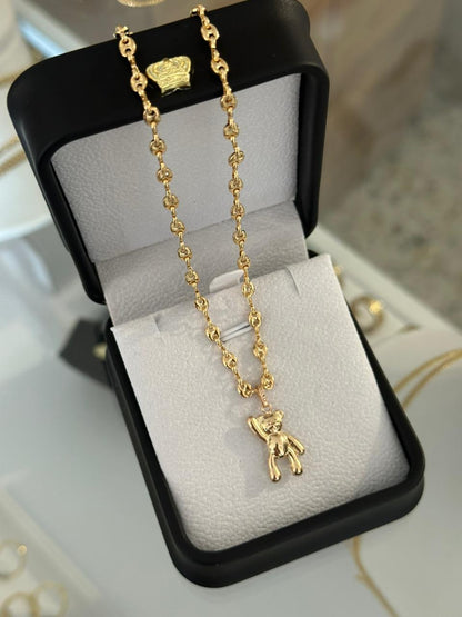 Cadena Gcc infinito 40cm exclusive + dije oso moschino