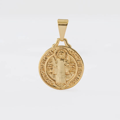 Dije medalla de san Benito