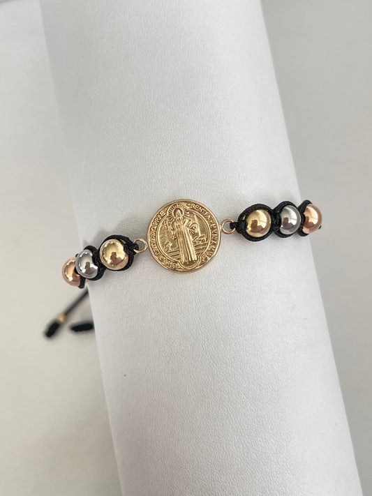 Pulsera San Benito grande (6mm)