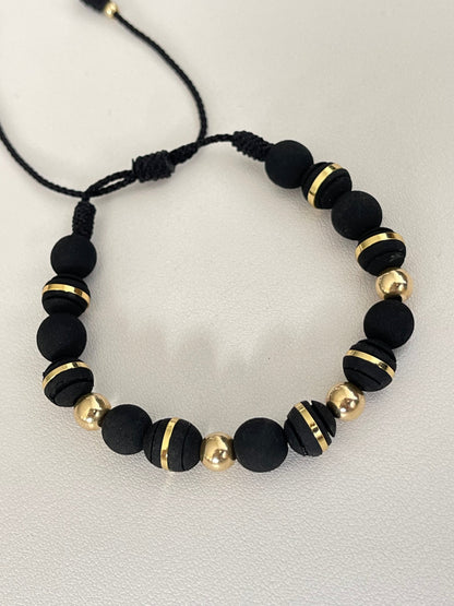 Pulsera neopreno 8mm liso 6mm