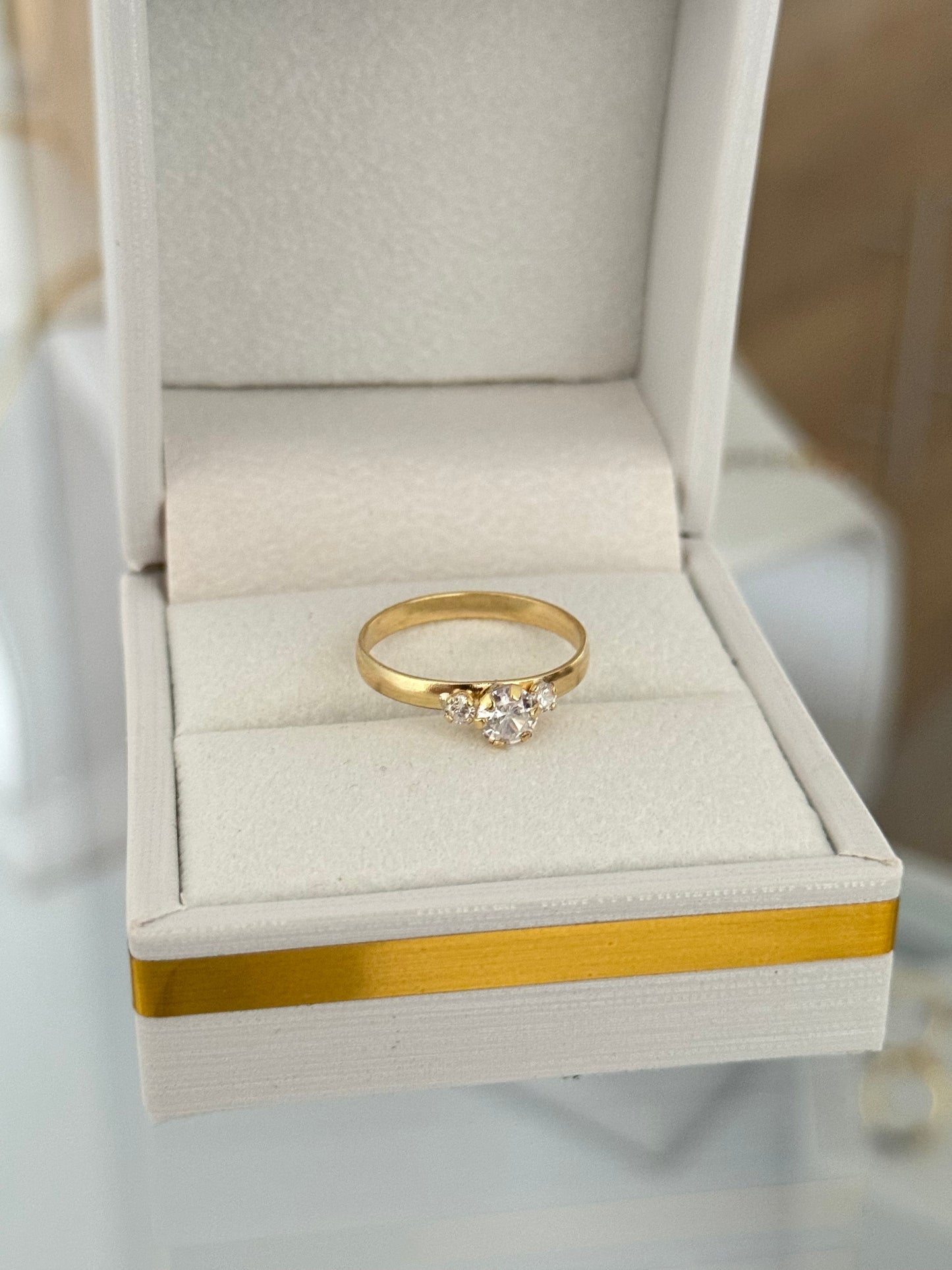 Anillo promise 3 circones exclusive