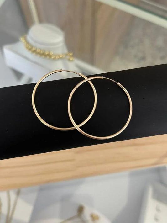 Argollas Aguja 40mm