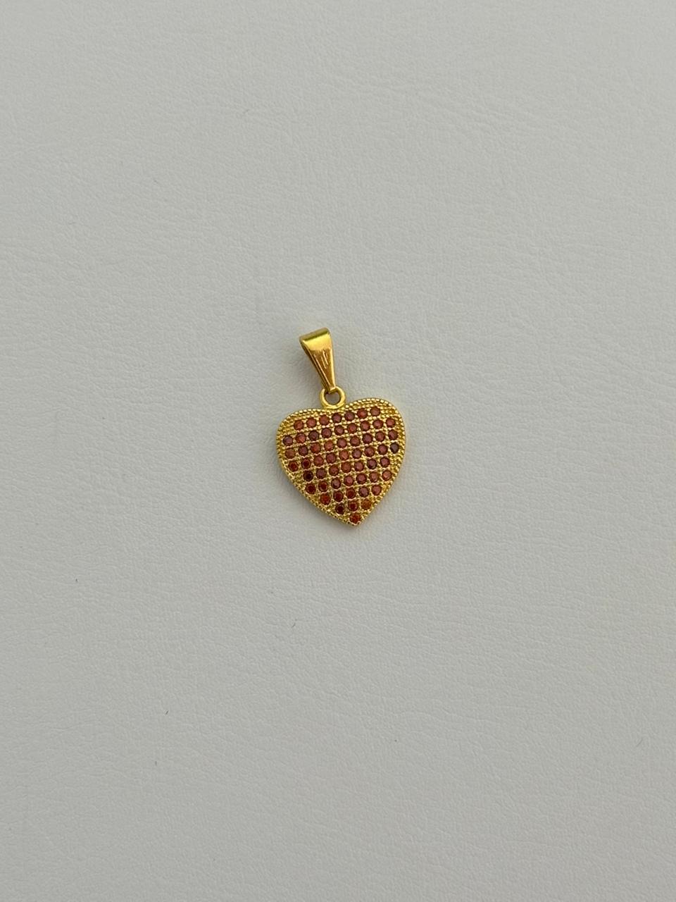 Dije Corazón Rojo Circones