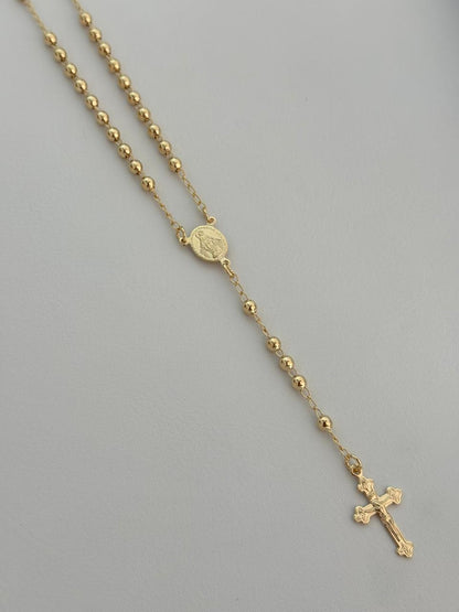 Rosario milagrosa remarcada balin 4 mm (45cm) exclusive