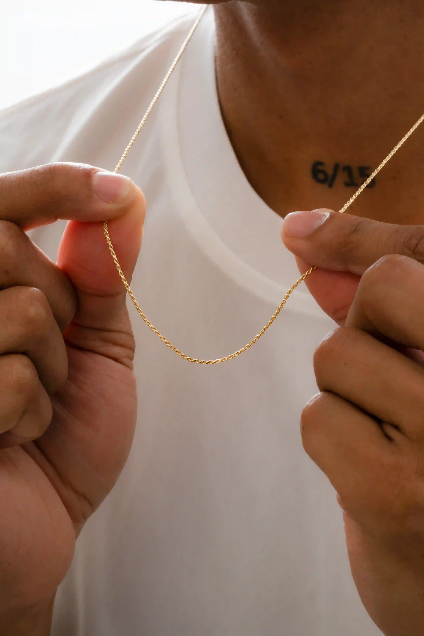 Cadena Lazito IT 1 mm 65 Cms