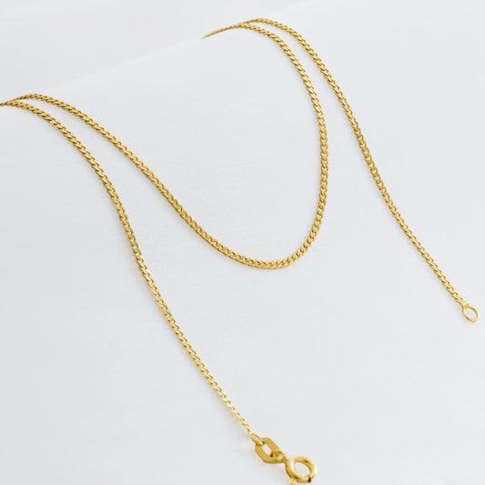 Cadena cubanita 1.5 mm 65 cm