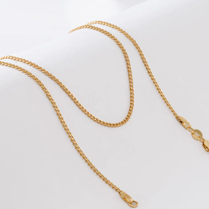 cadena cubana 1.8 mm 45 cm